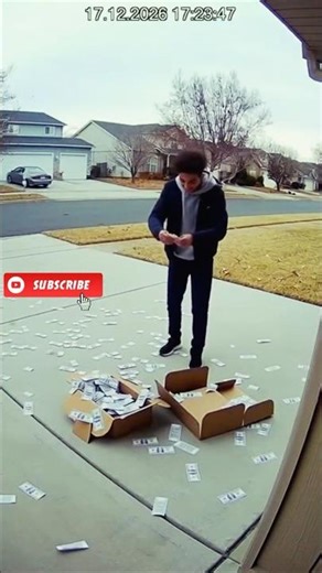 Caught on Camera: Money Explosion Box