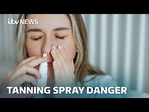 Nasal tanning sprays linked to cancer sold online over social media | ITV News