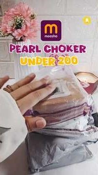 pearl necklace ‪@Meesho‬ #jwellery #fashion #necklace #earrings #affordable#yt #shortvideo #girl