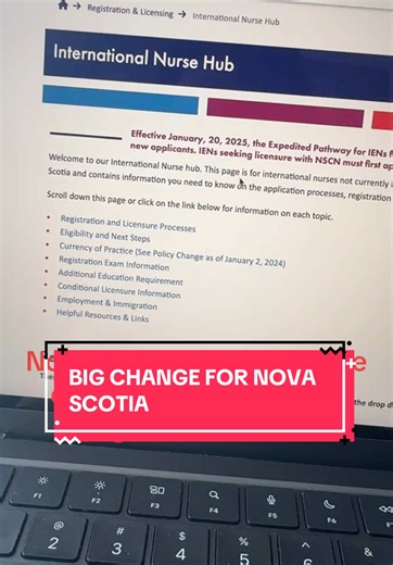 Nova Scotia Pauses Expedited IEN Application Process