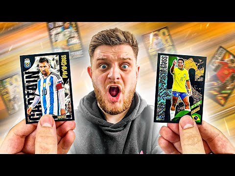 Opening a *FULL BOX* of PANINI WORLD CLASS 2024 STICKERS! (Box Break!)