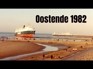 Gestrande Sealink Ferry Oostende 1982