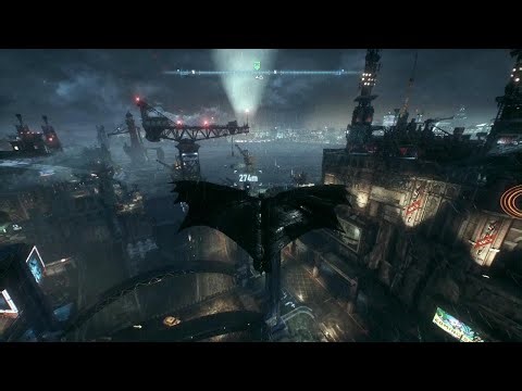 Batman saves firefighter BATMAN: ARKHAM KNIGHT PS5