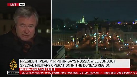 Russian forces launch full-scale invasion of Ukraine