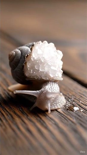Watch This Snail Transform Into Crystal 🐌✨
