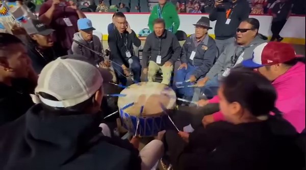 56K views · 3.5K reactions | Whitefish Jrs in Calgary Stampede 2023 Powwow Circle Dance Song | H-BombShow | Facebook