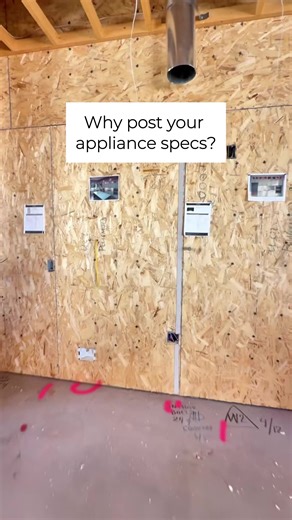 Everyone knows that you should have your cabinet plans ready for the trades, but don't forget about your appliance specs! | Freestone Built