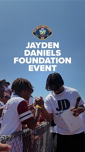 Yesterday marked the first-ever Community Day at Cajon High School, an event hosted by the Jaden Daniels Foundation in partnership with @SupervisorBaca. More than 1,000 students from the San Bernardino City Unified School District received backpacks and other essential items to help set them up for success in the upcoming school year. Some students were even lucky enough to win an iPad through a raffle or by correctly answering Jayden Daniels trivia questions. Multiple San Bernardino County depa
