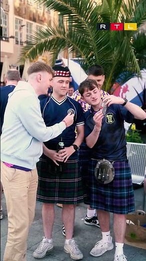 Die Schotten haben München erobert 😂 #fussball #EURO2024 #schottland
