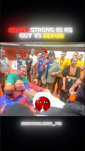 85kg strong guy.😮#gym #motivation #strongman #devonlarrat #gymmotivation