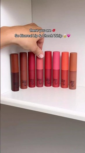 So Blurreal Lip & Cheek Whip 🧁💗 #elfcosmetics