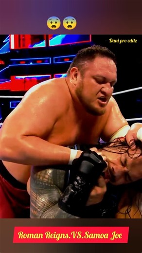 Samoa Joe vs Roman Reigns | Epic WWE Showdown 🔥@daniproeditz