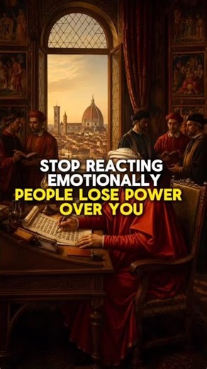 The moment you stop reacting emotionally… people lose power over you.