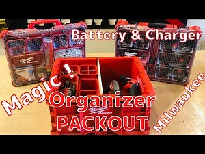 Easy Custom ! Organizer & CRATE Milwaukee PACKOUT Mods / Setup / Ideas