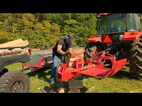 Three Point Log Splitter for Tractors