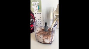 Chocolate Milkshake with Cream Drink Making