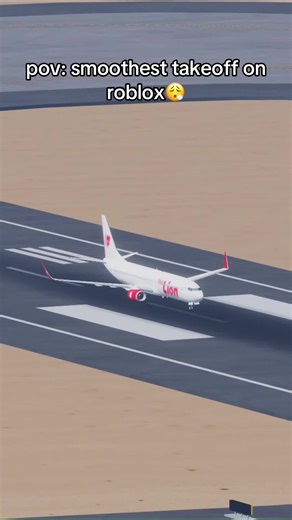 Experiencing the Smoothest Takeoff in Roblox