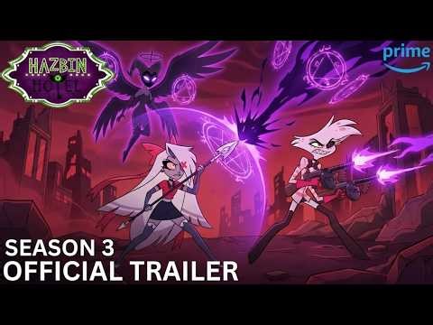Hazbin Hotel Season 3 (2026) | OFFICIAL TRAILER — Hell Falls Into Chaos | Prime Video