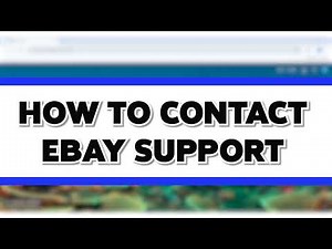 How To Contact eBay Support 2024 | Reach eBay Customer Service Tutorial | ebay.com