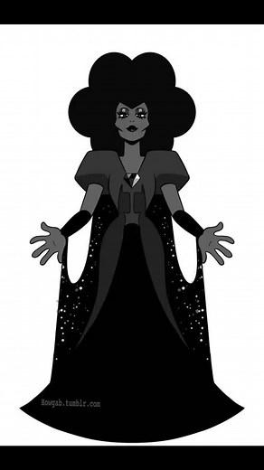 Diamante Preto: A Força em Steven Universo