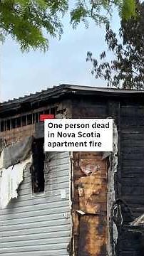 One dead in Nova Scotia apartment fire: police