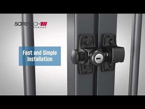 Magnetic Side Pull Latch for Metal / Glass Gates from Safetech Hardware