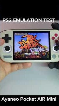 PS2 EMULATION on Ayaneo Pocket AIR Mini Kingdom hearts #emulator