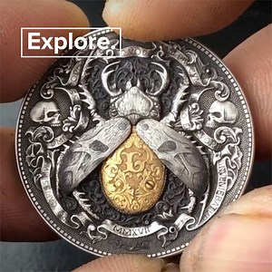 Des mécanismes secrets dans des pièces de monnaie. | Explore Media