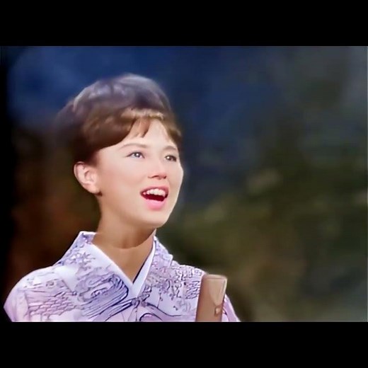 西田佐知子さん ｢エリカの花散るとき｣第14回NHK紅白歌合戦1963年（昭和38年）