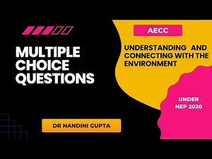 Multiple choice questions on Environmental Science