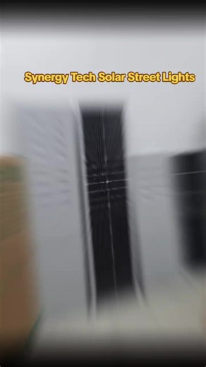 Synergy Tech Solar Street Light#fyp #viral