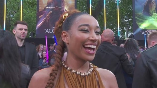 Amandla Stenberg was SHOCKED by the scripts for The Acolyte