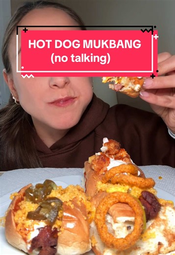 Hot Dog Mukbang Adventure: No Talking
