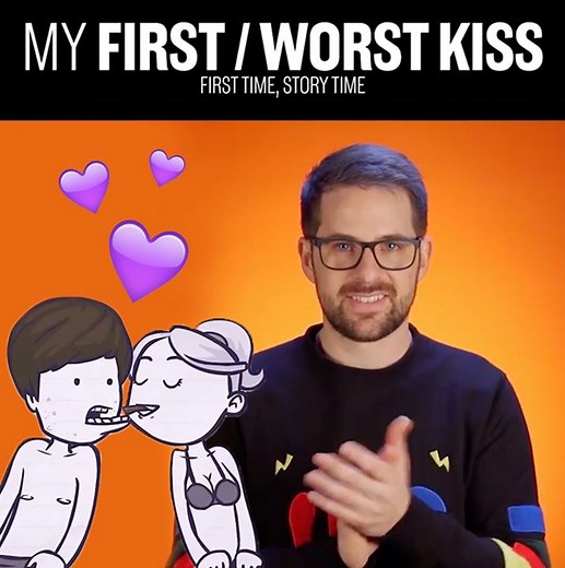 Ian's first kiss was really bad. | Smosh