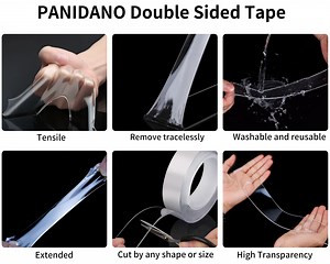 Watch Removable reusable double sided tape for home on Amazon Live