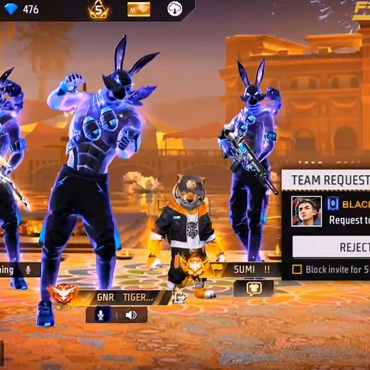 Prank with Top Galactic Bunny Bundles 😱 | Funny Free Fire Moment 🔥 #funny #freefire #fblifestyle | Bindass Gamer