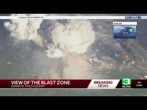 Stunning Video Captures The Moment A Fireworks Warehouse Explodes