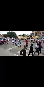 Momento da marcha em saudação do décimo quarto congresso da UNITA no Bié | Unita Nharêa-Bié