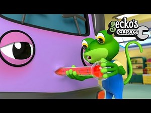 Gecko the Doctor | Bobby The Bus Is Sick Gecko's Garage | Trucks For Children | Cartoons For Kids