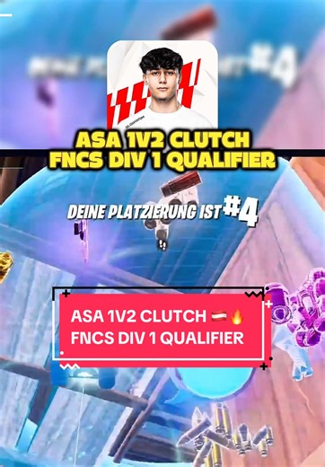 Asa's Incredible 1V2 Clutch for FNCS Div 1 Finals