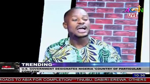 NOW STREAMING: NOVEMBER 03, 2025 FOCUS: IS NIGERIA TRULY A 'COUNTRY OF PARTICULAR CONCERN '? To watch us, buy any FREE-TO-AIR decoder with a Dish and tune to Frequency 12562H on Satellite Intelsat 20 Symbol Rate 30.000, FEC 5/6, Orbital Position 68.5° East. For Sponsorship, Event Coverage & Business Advert Placement, or for more information, Please call: 234(0)7032656544, 234(0)9080110080 Website: www.acnntv.com Facebook: Advent Cable Network Nigeria Twitter: www.twitter.com/ACNNTV #AdventCableN