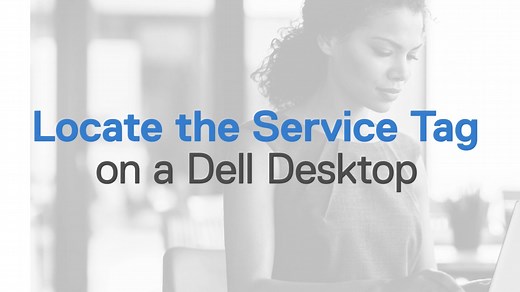 How To Find Your Desktop, Laptop, or AIO Service Tag