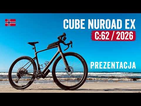 CUBE NUROAD EX C:62 2026 – GRAVEL MARZEŃ? Pełna prezentacja roweru nad Morzem Północnym ♥️🚲🇳🇴