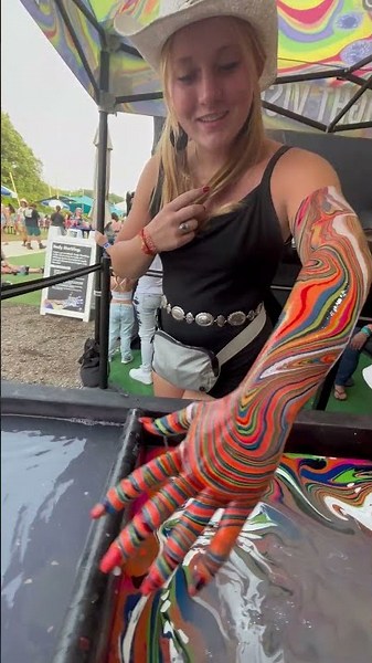 The Best Body Marbling Dip