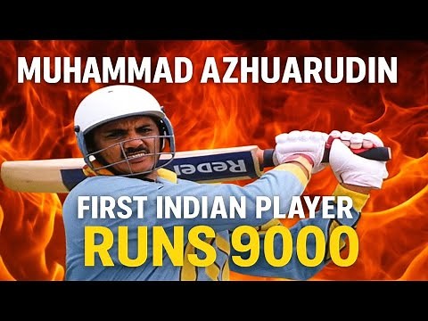 Mohammad Azharuddin Full Cricket History | Records, Career Highlights & Controversy Explained