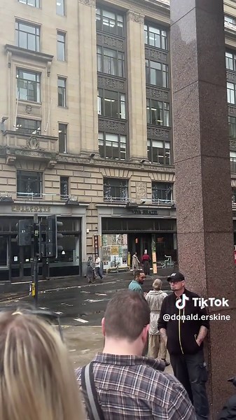 Glen Powell Filming ‘Ghostwriter’ in Glasgow