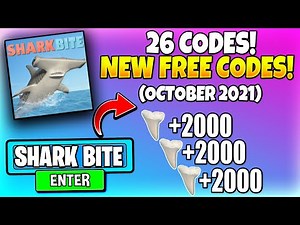 Sharkbite (OCTOBER 2021) CODES *HALLOWEEN* ALL NEW ROBLOX Sharkbite CODES!