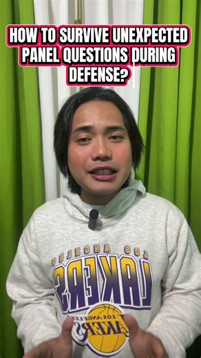 Surviving Unexpected Panel Questions in Defense