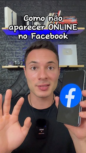 Como não aparecer online no Facebook #dicas #facebook | Gui Cassiri