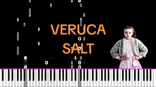 Piano Tutorial for Veruca Salt from Charlie and the Chocolate Factory